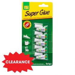 SUPER GLUE X 1G 5PK CS