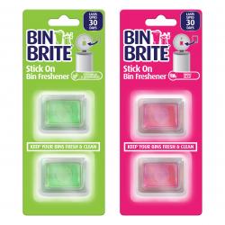 STICK ON FRESHENER BERRY & CTN LEMON GRASS MXD 2pk