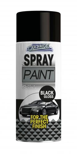 GLOSS BLACK CAR SPRAY PAINT 400ML