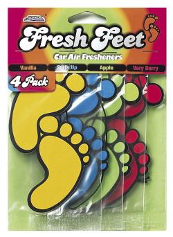 FRESH FEET AIR FRESHENER 4pk