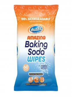 DUZZIT BIOD AMAZING BAKING SODA WIPES 60Pk
