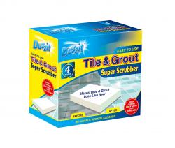 TILE & GROUT SCRUBBER 4pk