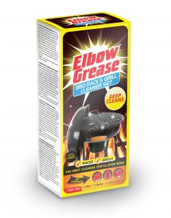 ELBOW GREASE BBQ RACK AND GRILL CLEANING SET