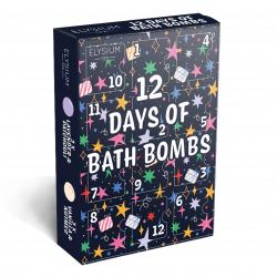 12 DAYS OF CHRISTMAS BATH BOMBS (50G) 