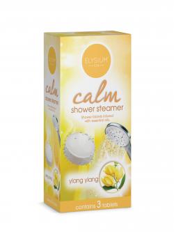 3 PK ESS OIL SHOWER STEAMERS - YLANG YLANG/CALM