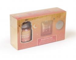 CANDLES, SALTS & BATH BOMB SET - SPARKLING ZEST