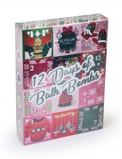 BATH BOMB CALENDAR - 30G X 12