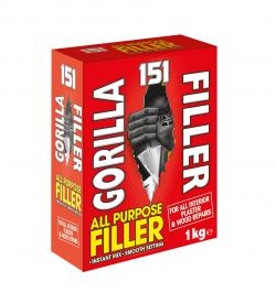 GORILLA FILLER ALL PURPOSE FILLER (BOXED) 1KG