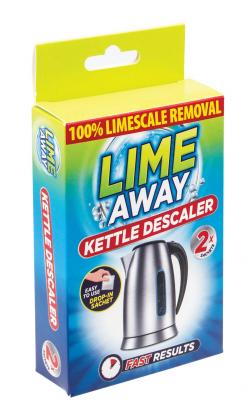 LIME AWAY KETTLE DESCALER 2X40G CS