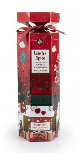 100ML CRACKER REED DIFFUSER - WINTER SPICE