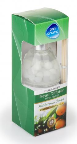 REED DIFFUSER WITH BEADS 50ML-MEDITERRANEAN ORCHAR