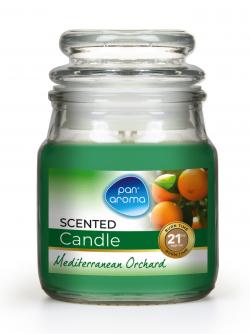 SMALL JAR CANDLE WITH LID - MEDITERRANEAN ORCHARD