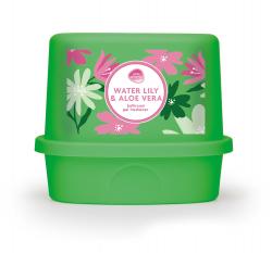 BATHROOM GEL AIR FRESHENER 150G-WATER LILY & ALOE 