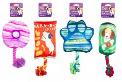 STUFFED ROPE TOYS ASSORTED