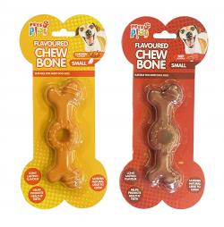 SMALL FLAVOURED CHEW BONE ASSORTED BEEF/CHICKEN