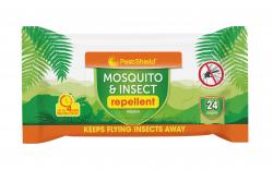 MOSQUITO & INSECT REPELLET WIPES 25PK