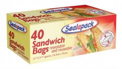 40PK SANDWICH BAGS