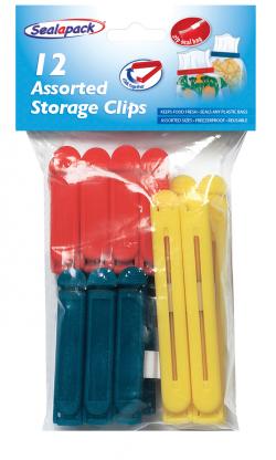 BAG CLIP S/12 ASST COLOURS CS