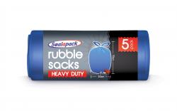 BLUE RUBBLE SACKS - 5 PACK