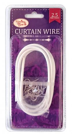 CURTAIN WIRE 2.5m