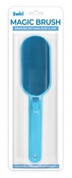 SWIRL MAGIC CLOTHES BRUSH 1PK